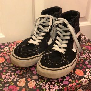 High top classic black Vans